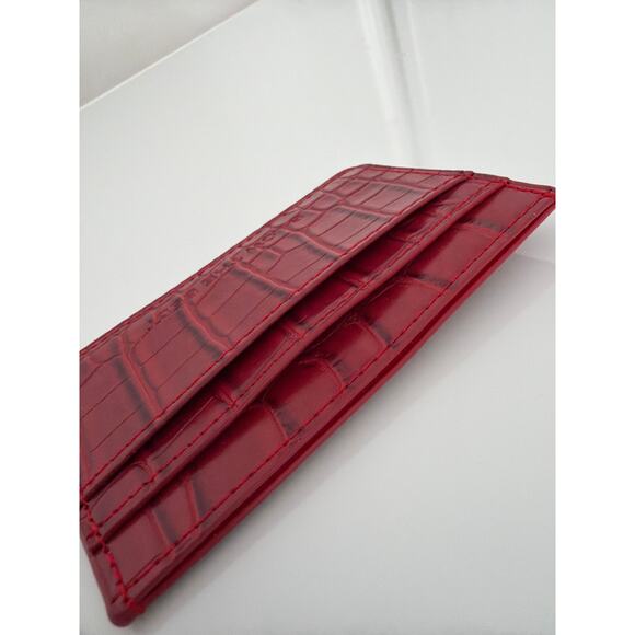 FABITFUN X B-LOW THE BELT CROC CARD CASE NEW - Picture 5 of 5